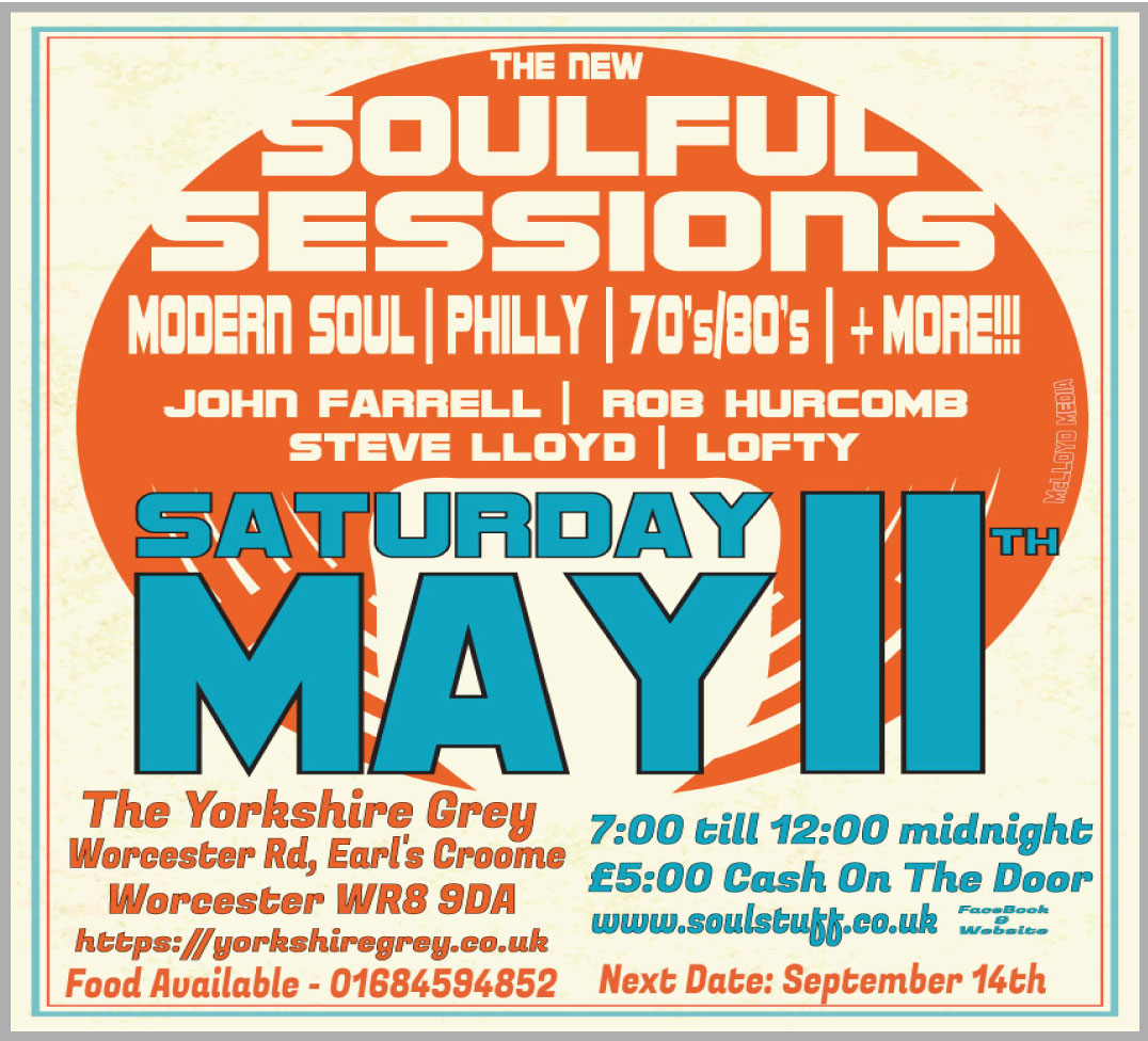 The New Soulful Sessions, The Berkeley, nr Worcester